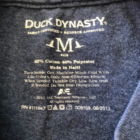 Boys Duck Dynasty T-Shirt Size M - Picture 3 of 4
